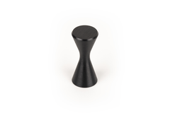 Bouton DIABOLO Ø13.5 aluminium brossé noir