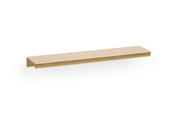 Poignée WAY BA128 L200 aluminium brossé foncé laiton