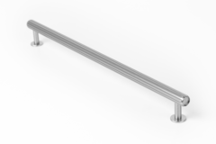 Poignée RILLE BA320 L350 aluminium look inox