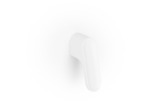 Bouton LUV L51.2 zamac mat blanc