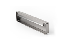 Cuvette FOLD BA128 L174 zamac brossé nickel