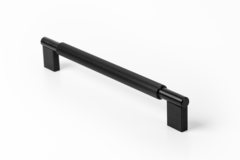 Poignée ARPA BA192 L214 aluminium brossé noir