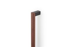 Poignée ETO BA992-496 L1006.6 bois / aluminium noir / noyer