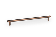 Greep MOON BA320 L353 aluminium geborsteld brons