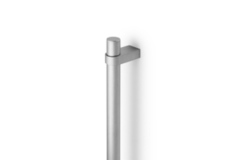 Poignée NOBB BA192 L244 aluminium look inox