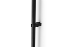 Greep NOBB BA1056-528 L1108 aluminium geborsteld zwart