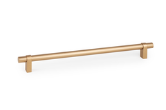 Poignée NOBB BA320 L372 aluminium brossé laiton cava