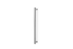 Deurgreep enkel MOON BIG BA384 L424 aluminium rvs-look