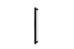 Poignée de porte dubbel MOON BIG BA384 L424 aluminium brossé noir