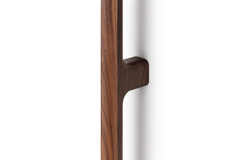 Poignée LUV WOOD BIG BA496-992 L1026.5 bois noyer