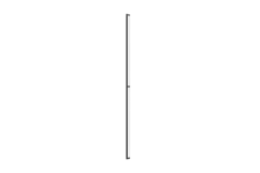 Poignée BROOKLYN BA528-1056 L1066 aluminium titane noir