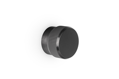 Bouton BROOKLYN BIG Ø40 aluminium titane noir