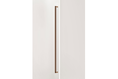 Greep BROOKLYN BIG BA1056 L1074 aluminium geborsteld brons