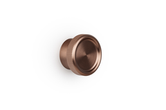Bouton BOTO Ø45 aluminium brossé bronze