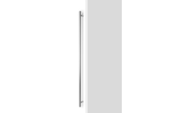 Poignée BOTO BIG BA1024 L1122 aluminium look inox