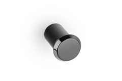 Bouton FASE Ø23 aluminium PVD brillant titane