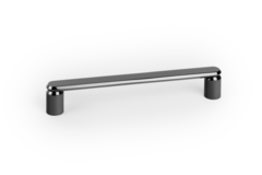 Poignée FASE BA160 L177 aluminium PVD brillant titane
