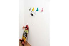Porte-manteaux TOK L100 aluminium jaune