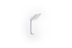 Porte-manteaux TIK L80 aluminium mat blanc