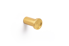 Porte-manteaux ROUND Ø28 aluminium brossé laiton