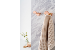 Porte-manteaux ZETT BA20 L65 zamac mat noir