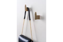 Porte-manteaux ARPA L41 aluminium brossé laiton