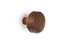 Porte-manteaux PULSE Ø65 bois noyer