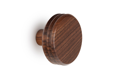 Porte-manteaux PULSE Ø90 bois noyer