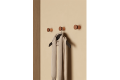 Porte-manteaux PIECE Ø38 bois / liège chêne / liège