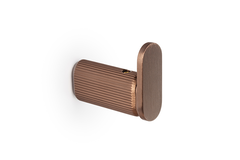 Porte-manteaux BROOKLYN L40 aluminium brossé bronze