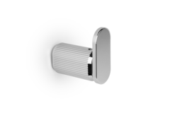 Porte-manteaux BROOKLYN BA22 L70 aluminium brillant nickel