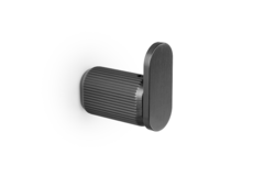 Porte-manteaux BROOKLYN BA22 L70 aluminium titane noir
