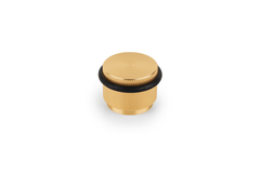 Butée de porte ARPA Ø45 aluminium brossé laiton