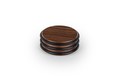 Deurstopper PULSE Ø66 hout walnoot