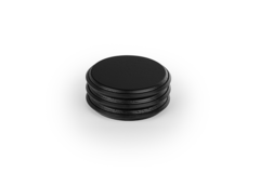 Deurstopper PULSE Ø66 hout zwart hout