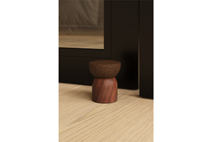 Deurstopper PIECE Ø48 hout / kurk eik / kurk