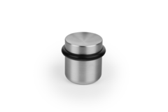 Butée de porte LUV Ø36 zamac brossé nickel