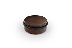 Butée de porte LUV WOOD Ø71 bois noyer