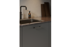 Poignée villa ea128 l177,5 zamac gunmetal 