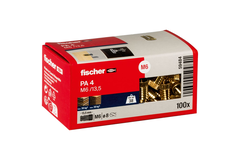 Fischer Messingplug PA 4 M 6/13.5