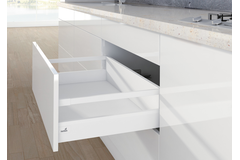 Lengtereling ArciTech / 300 mm, wit, rechts