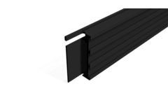 Aansluitplint zwart XP50 - X4 - B-set 01 (1 set)