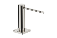 Distributeur avec rosace carré platina mat 