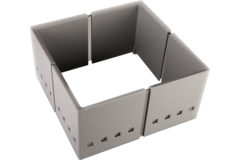 Ninka cuisioflex range-tiroir gris (set de 2 pcs)  