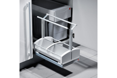 Hailo carry extensible 395x245x459mm 2 paniers amovibles