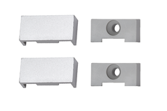 Embouts à visser (2) pour profilé Led channelline 11
