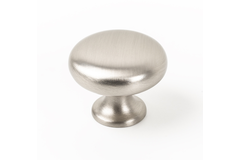 Bouton DUKE Ø31.4 zamac brossé nickel
