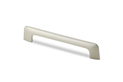 Poignée Suasa, entraxe de perçages 160, L 202 mm, B 8 mm, H 38 mm, aspect inox brossé