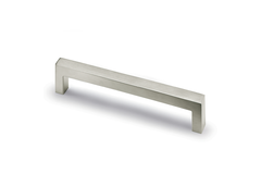 Poignée Anzio, entraxe de perçages 352, L 362 mm, B 10 mm, H 32 mm, Inox brossé
