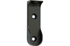 Support tube oval noir  
